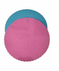 Подложка за торта двуцветна синьо и розово – 35 Ф см