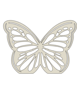 Шаблон- Пеперуда - 23х16,5см
