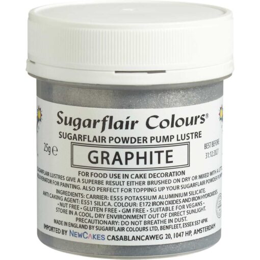 Sugarflair прахова боя - Графитено 25 гр