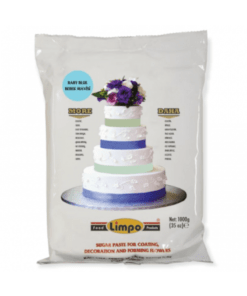 Захарна паста/ фондан Limpo - Бебешко синьо 1 кг