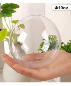 Прозрачна ПВЦ топка Ф 10 см.
