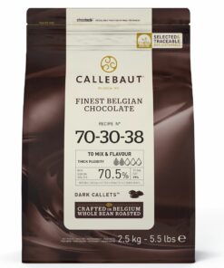 Callebaut Шоколадови калети Extra Dark – мин 70.5% cacao 2,5 кг