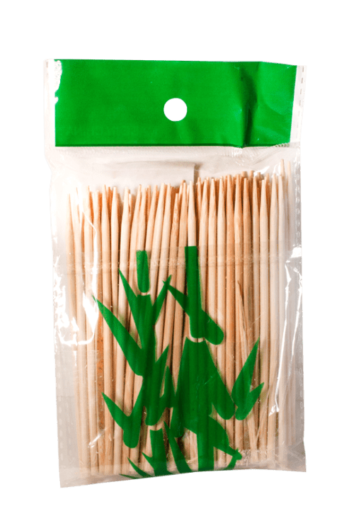 Бамбукови шишчета 10 см - 100 бр в пакет