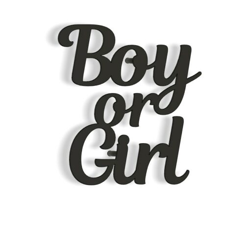 Фронтален Топер Boy or Girl