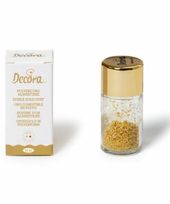 Ядливо злато на прах Decora - 0.125 гр – 23 каратово злато