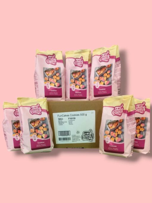FunCakes Кашон със суха смес за маслени бисквитки – 10х500g