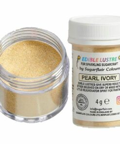 Sugarflair прахова боя Pearl Ivory – 4 гр