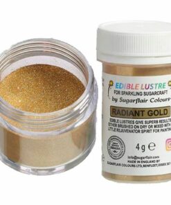 Sugarflair прахова боя Radiant Gold – 4 гр