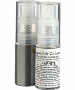 Sugarflair – Graphite / графит – ядлив брокат – glitter spray – 10g