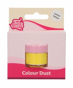 Прахова боя FunCakes – Lemon Yellow/ лимоново жълто - 5 гр