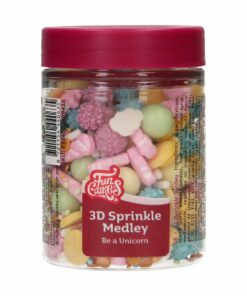 FunCakes 3D Sprinkle Medley - Be a Unicorn / Еднорози 70 г