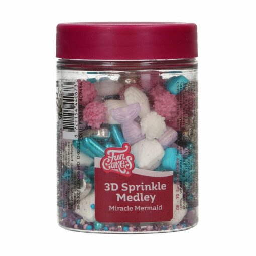 FunCakes 3D Sprinkle Medley - Miracle Mermaid/ Русалки 70 г