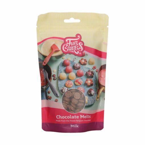 FunCakes Chocolate Melts Milk / Млечни калети - 350 г