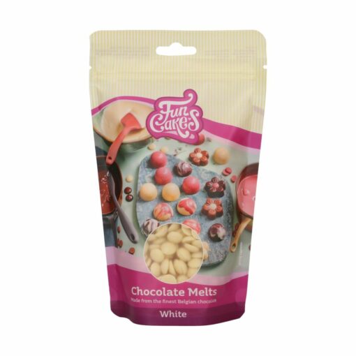 FunCakes Chocolate Melts White / Бели калети - 350 г