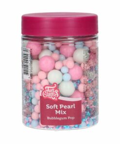 FunCakes Soft Pearls Mix Bubblegum Pop/ Розово- син микс - 80 г