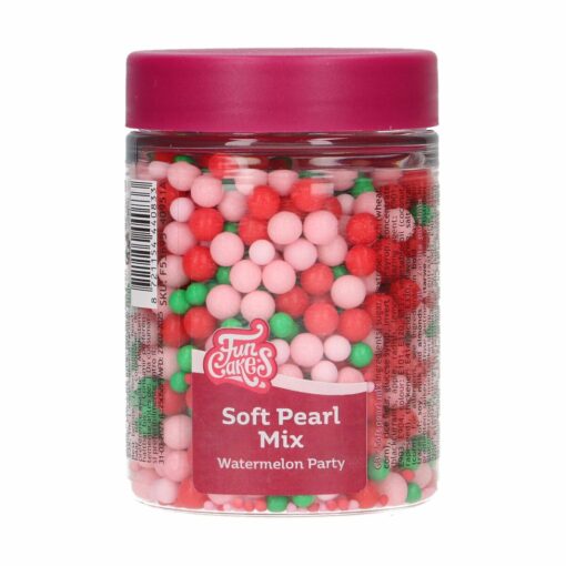 FunCakes Soft Pearls Mix Watermelon Party / Микс Диня - 80 г