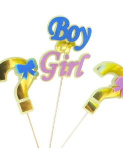Хартиен топер К-т "Boy or Girl" - 3 бр